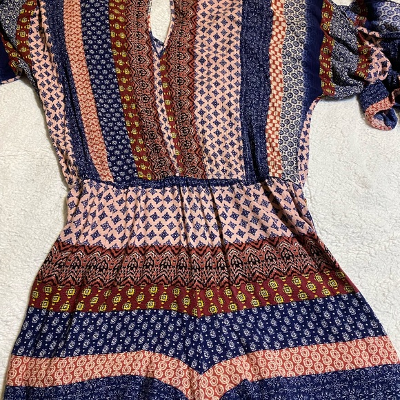 Venus mixed print romper - Picture 4 of 6